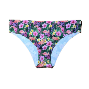 Flamingo Floral Cheeky Bikini